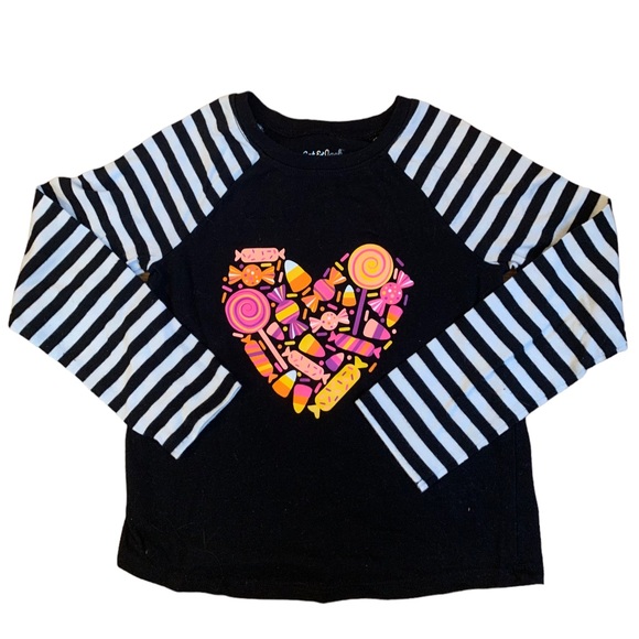 Cat & Jack Shirts & Tops Cat And Jack Halloween Theme Long Sleeve Shirt 5t Poshmark